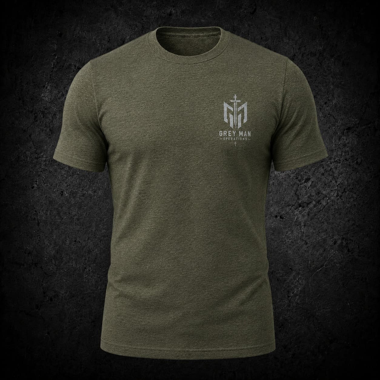 GMO Short Sleeve Tee (Military Green)