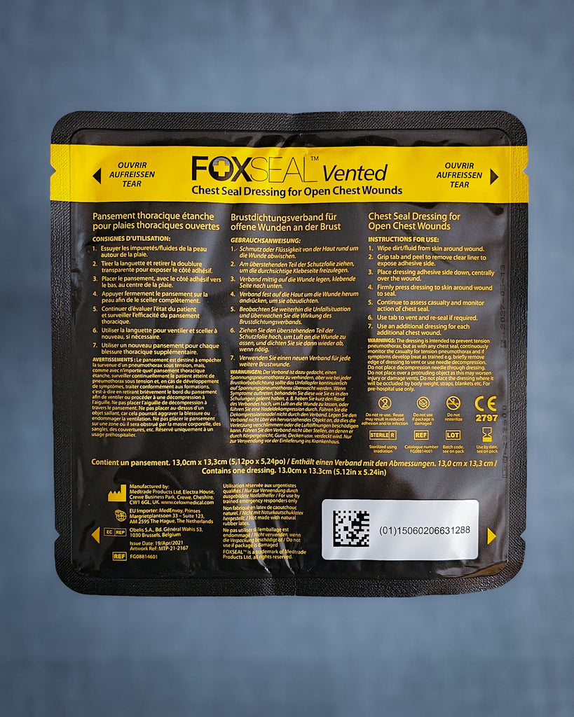 VENTED CHEST SEAL - FOXSEAL